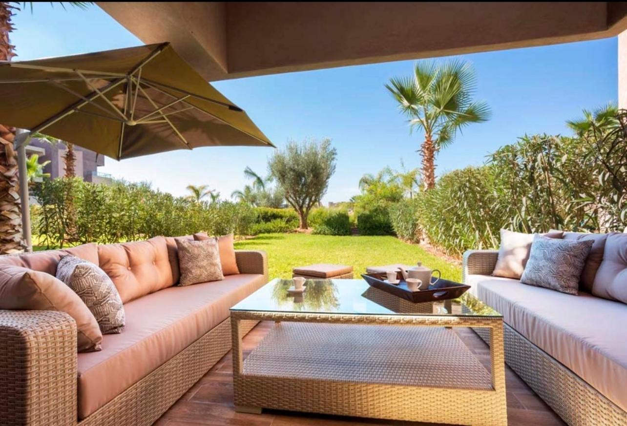 Appartement De Luxe Avec Jardin Prive Marrakesh Buitenkant foto